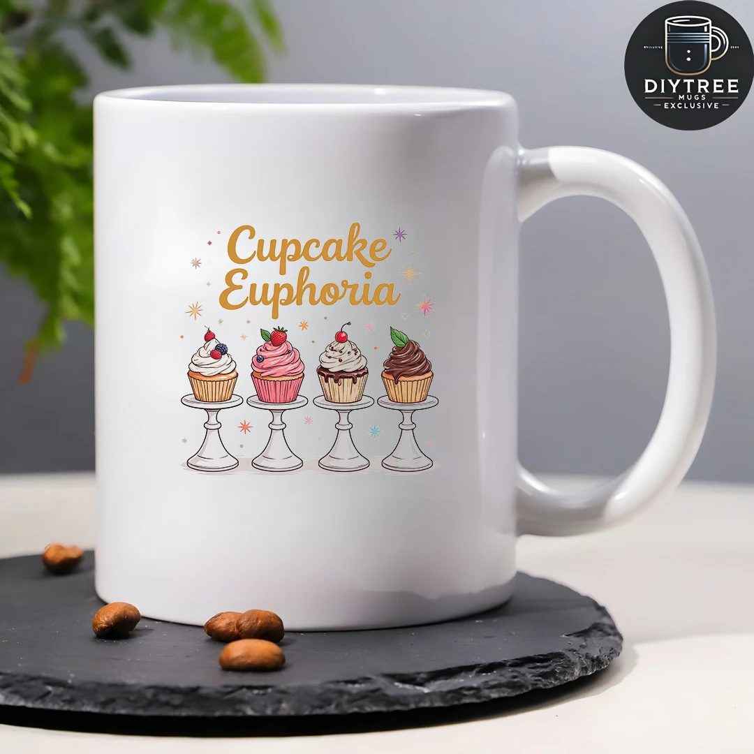 كوب سعة 11 أونصة + كوب كعكة حالمة على شكل قلب للأطفال، كوب للمشروبات الساخنة والباردة، هدية مكتب عائلية لعيد الميلاد