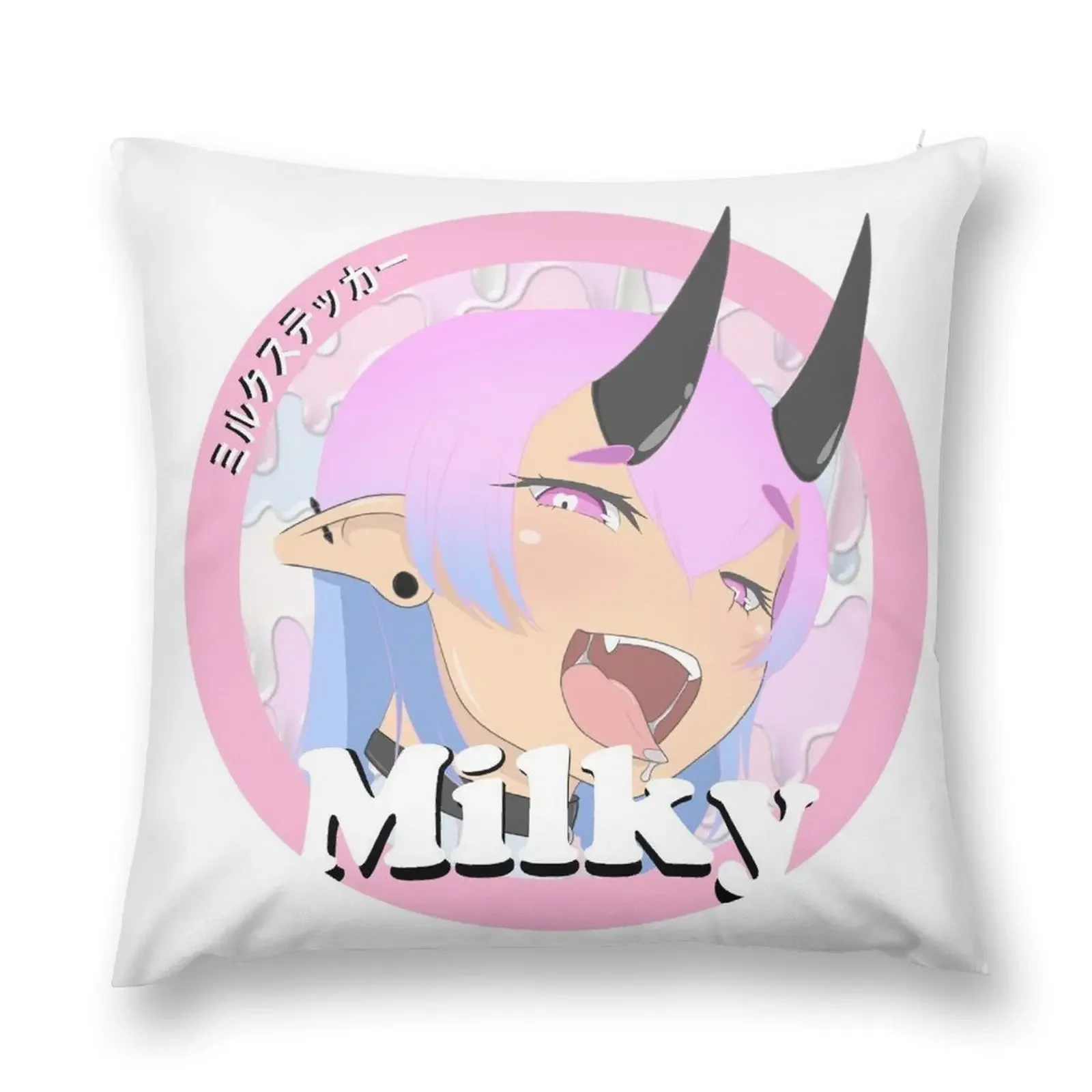 Milky succubus Throw Pillow Couch Pillows Decorative Cushions home decor items Sitting Cushion pillow