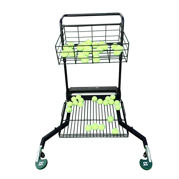 Hot sale steel frame tennis basket carrier tennis ball picker