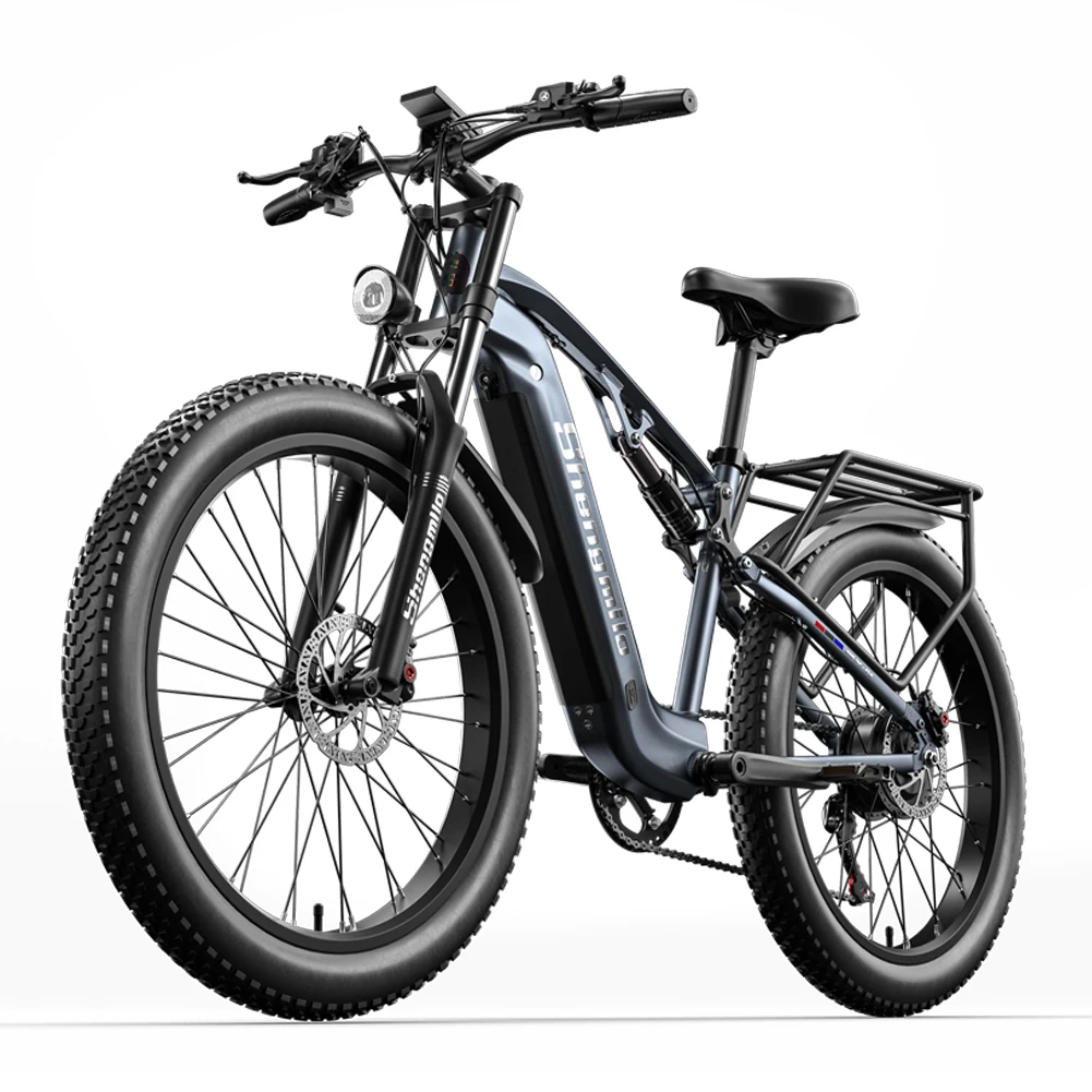 Shengmilo MX05 Electric Bike 1000W bafang motor 48V17.5AH840WH City Bicycle 26 in Electric E-Mountain Bike Fat Tire  adult ebike