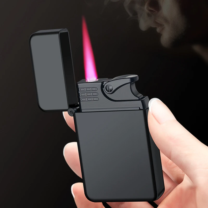 New Metal Windproof Gas Personalized Creative Lighter Outdoor Portable Smoking Accessories High-end Men's Gifts - Image 3