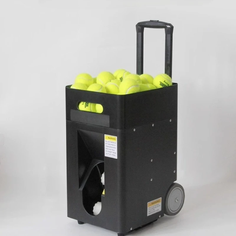 

Adjustable Tennis Ball Machine Beginners Practice Tennis Serving Machine Movable Serve Device Professional Sports Accessories