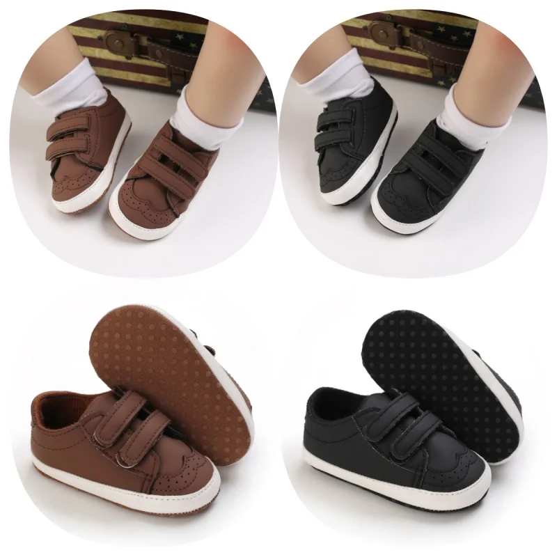 Fashionable Spring And Autumn Baby Walking Shoes For Men And Women Soft Soled Cotton Casual Sports Walking Shoes For 0-18 Month