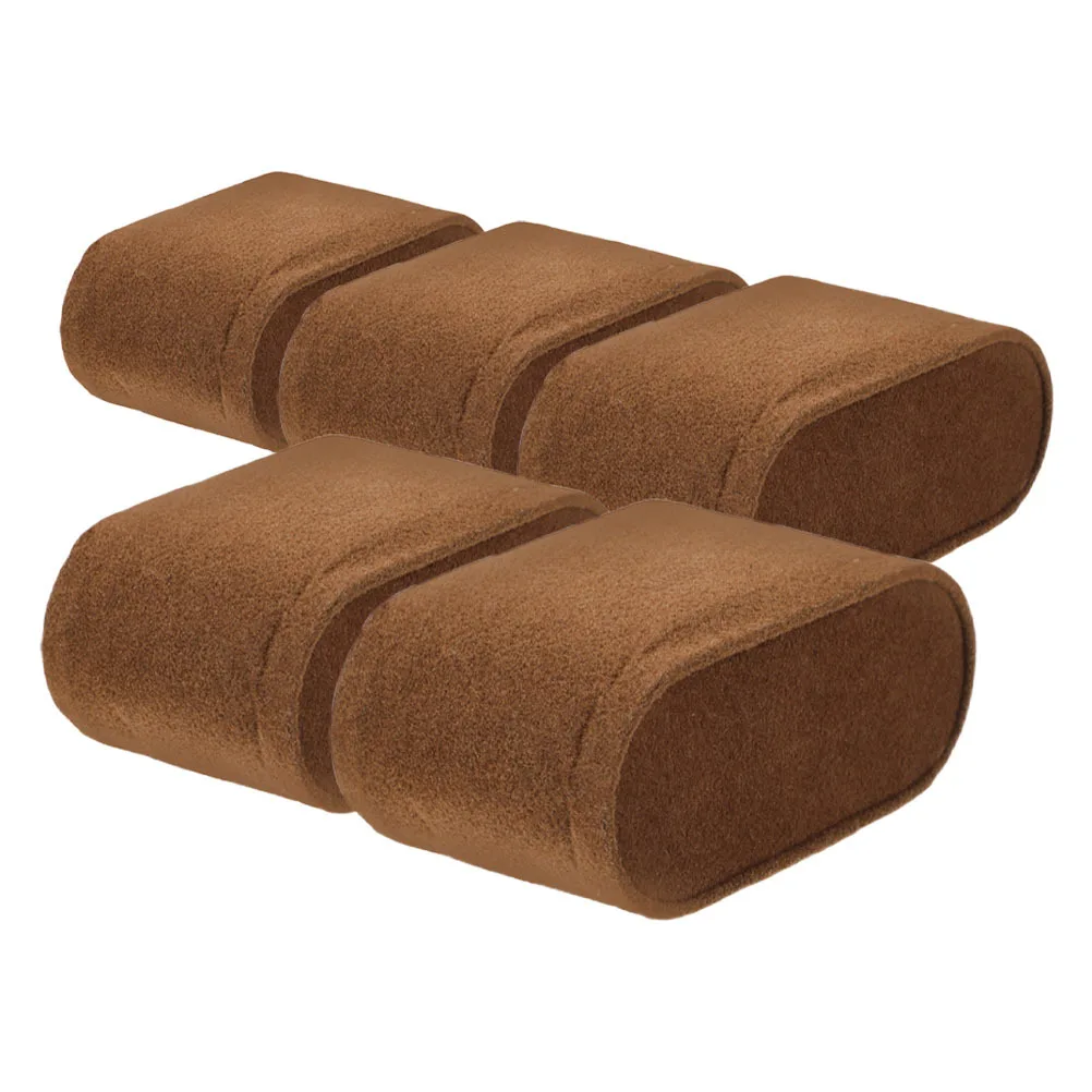 5 個の枕ボックス用ソフト糸くず素材時計ディスプレイ枕ジュエリーホルダー洗えるブレスレットクッション時計アクセサリー