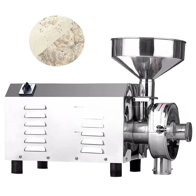 Electric Grinder Stainless Steel Beans Grains Flour Machine Multi-functional Bean Grinder