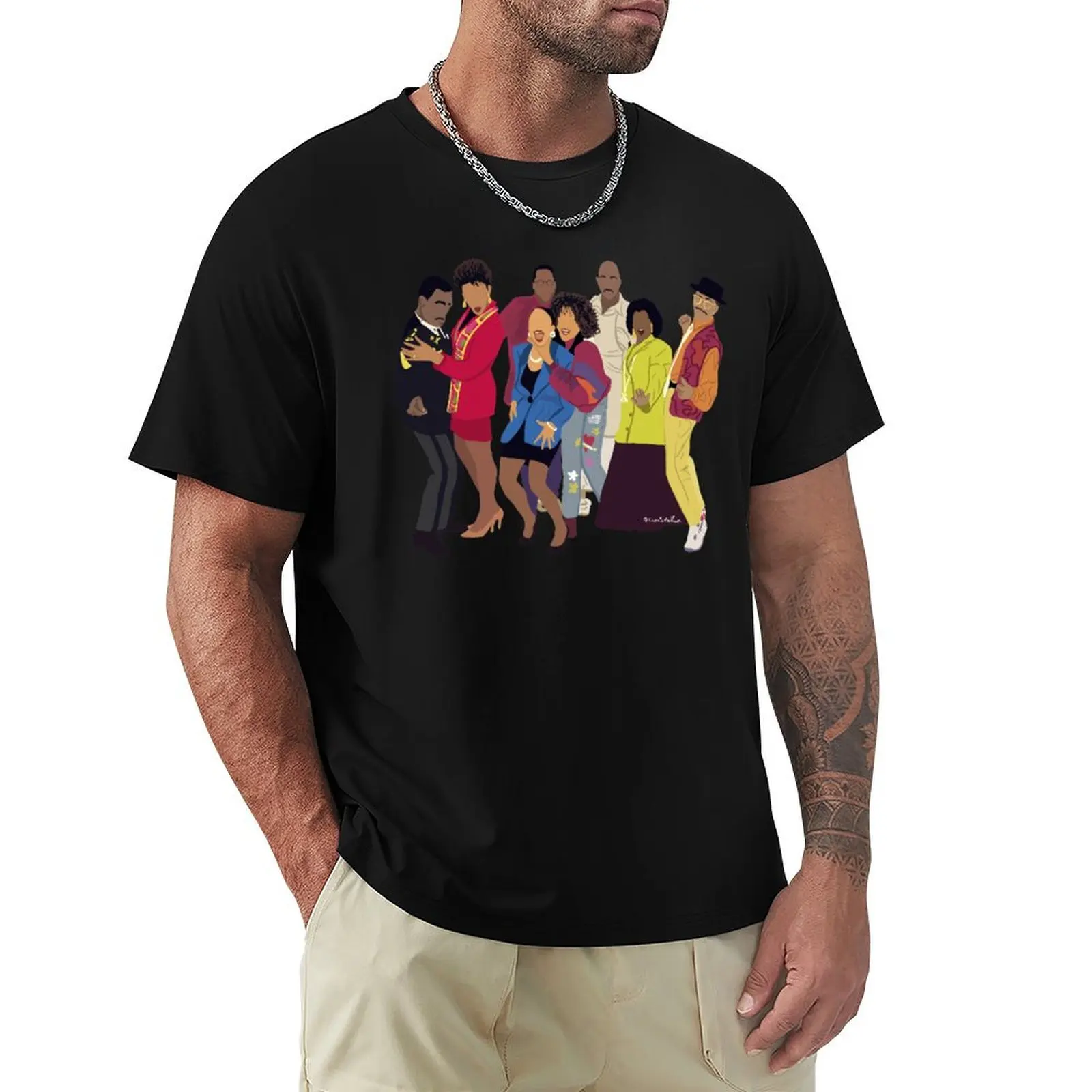 Camiseta de un mundo diferente, camiseta de anime, camiseta de gran tamaño, camisetas de entrenamiento para hombre de archivo azul