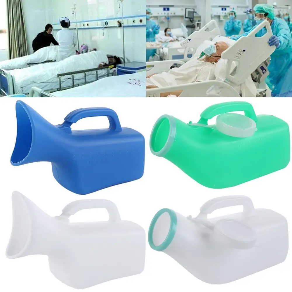 Large-capacity Urinary Bottle Old Man Helper Spill Proof Car Mobile Toilet Urinal Storage 1200ml Urinal Toilet Aid Men Women