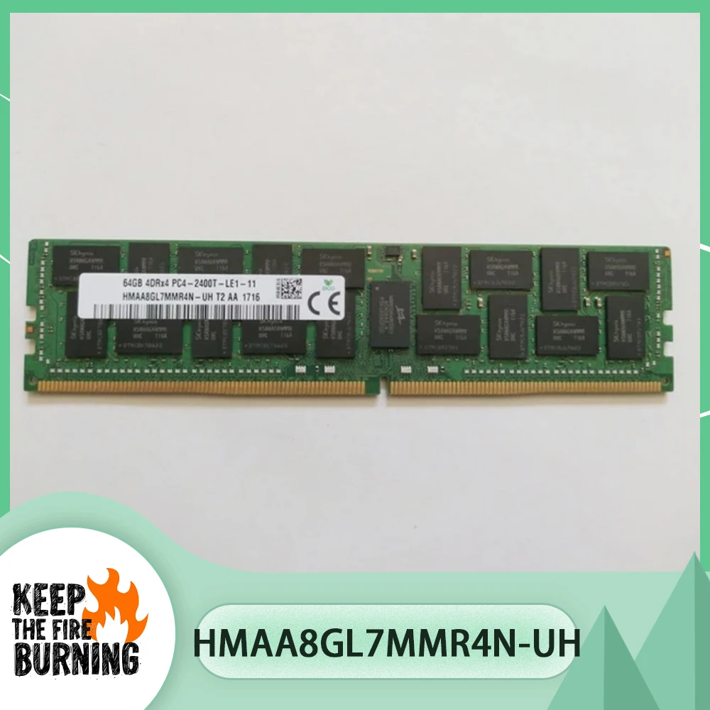 

1 PCS 4DRX4 PC4-2400T LRDIMM ECC 64G For SKhynix Server Memory HMAA8GL7MMR4N-UH