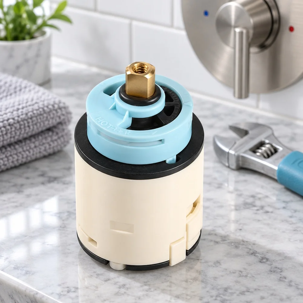 Faucet Cartridge Mixer Tap Valve Core Replacement For Peerless RP70538 Single Handle Tub Shower, ABS Bathroom Kitchen Sink Fixtu