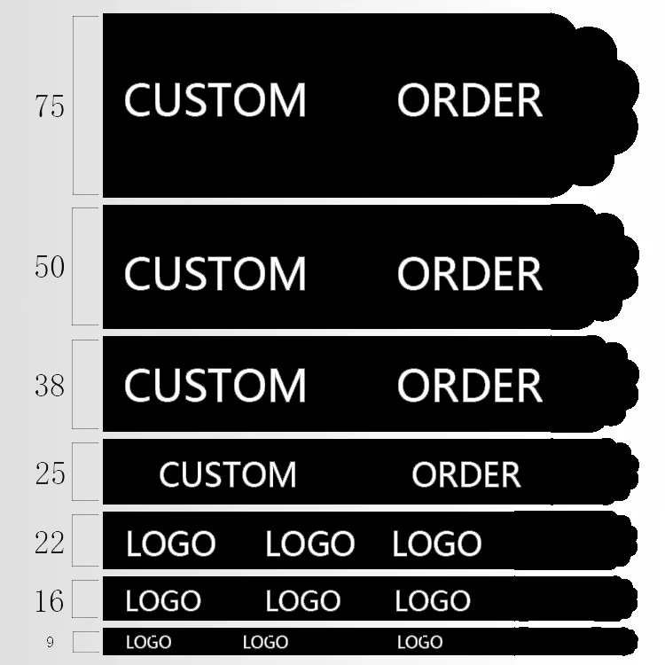 3/8'' 9mm,5/8'' 16mm,7/8'' 22mm,1