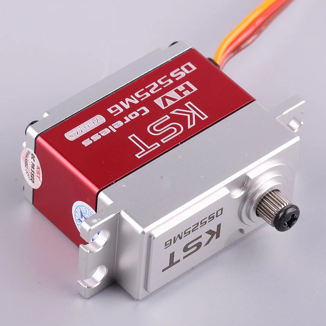 KST DS525MG HV 6-8.4V 7.5kg 760us 2BB Cuscinetto A Sfere Metal Gear Coreless Servo Digitale Per RC UAV Auto Barca Robot Elicottero Giocattoli