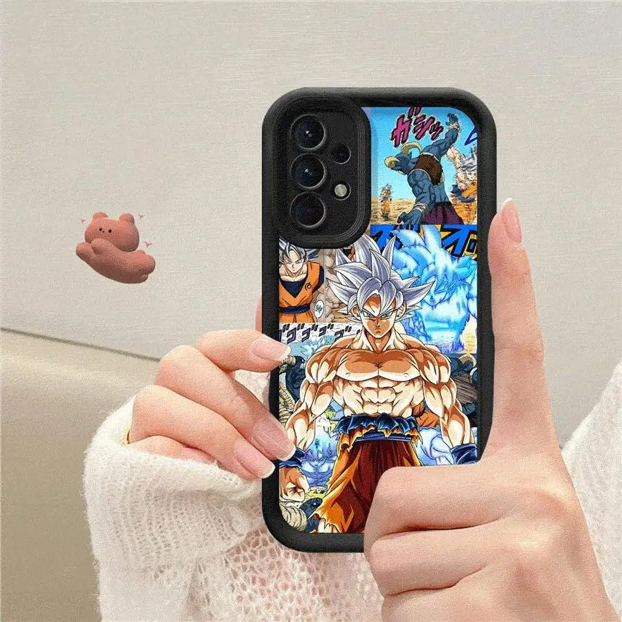 Canvas Art Walls Dragon Ball Goku Soft Cover Case for Samsung Galaxy A14 A24 A13 A34 A56 A26 A22 A23 A12 A16 A33 A36 A32