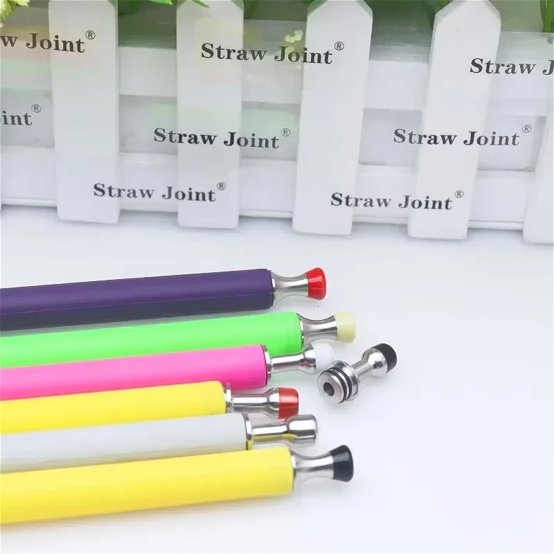 510 قطرة تلميح MTL الفولاذ المقاوم للصدأ الاكريليك الراتنج القش المشتركة #4