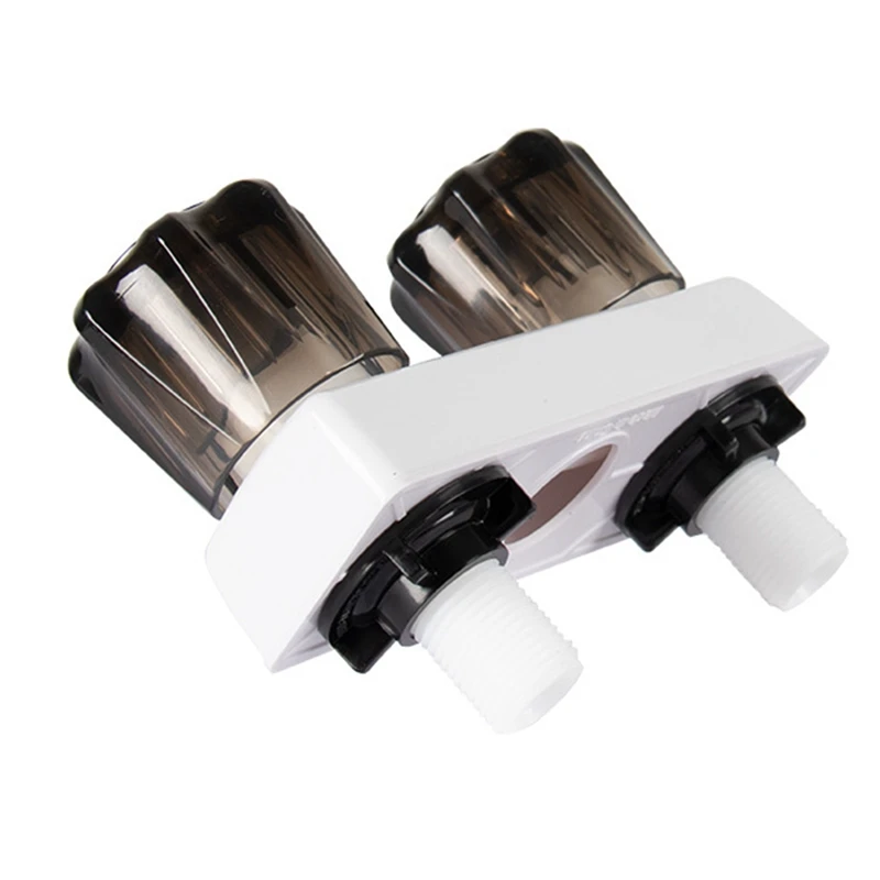 RV Shower Faucet Valve Diverter With Dual Knob For Travel Trailer,For Handheld Shower Hose-AT64