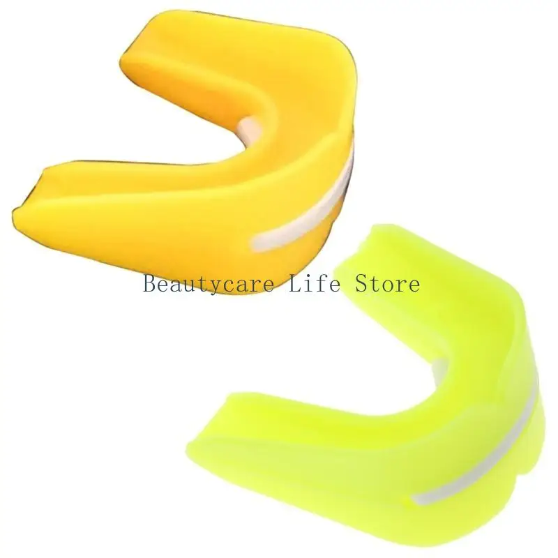 652C Sports Mouthguard Boxing Double-Sided Mouth Guard Boxing Accessory Easy to Use