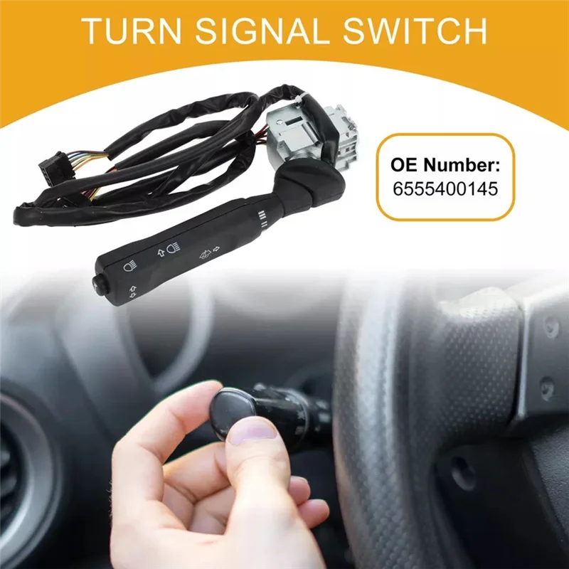 

Stable-Car Steering Column Turn Signal Switch Lever 6555400145 Multifunction Combination Switch For Mercedes-Benz Truck