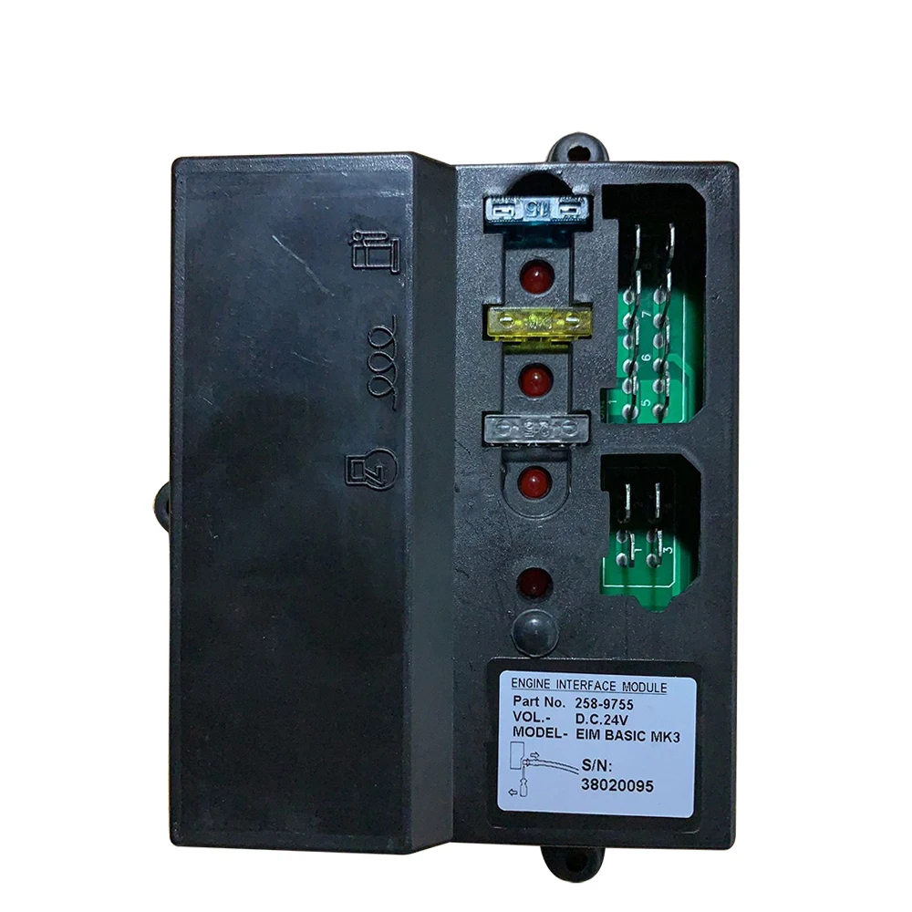 وحدة واجهة المحرك EIM BASIC MK3 258-9753 وحدة تحكم في السرعة مولد الديزل منظم شحن محرك المحرك 258-9755