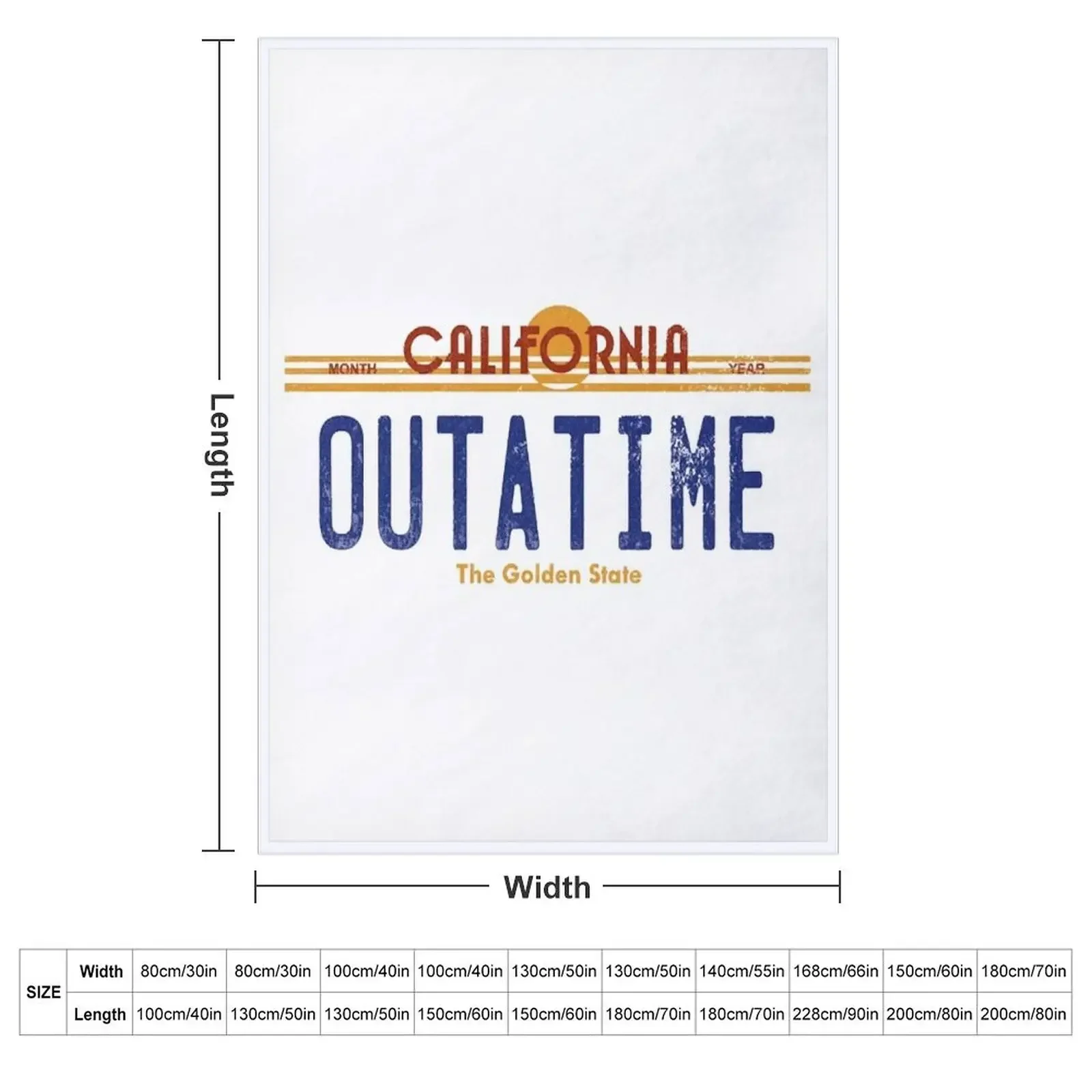 Outatime Throw Blanket For Decorative Sofa Hair Blankets