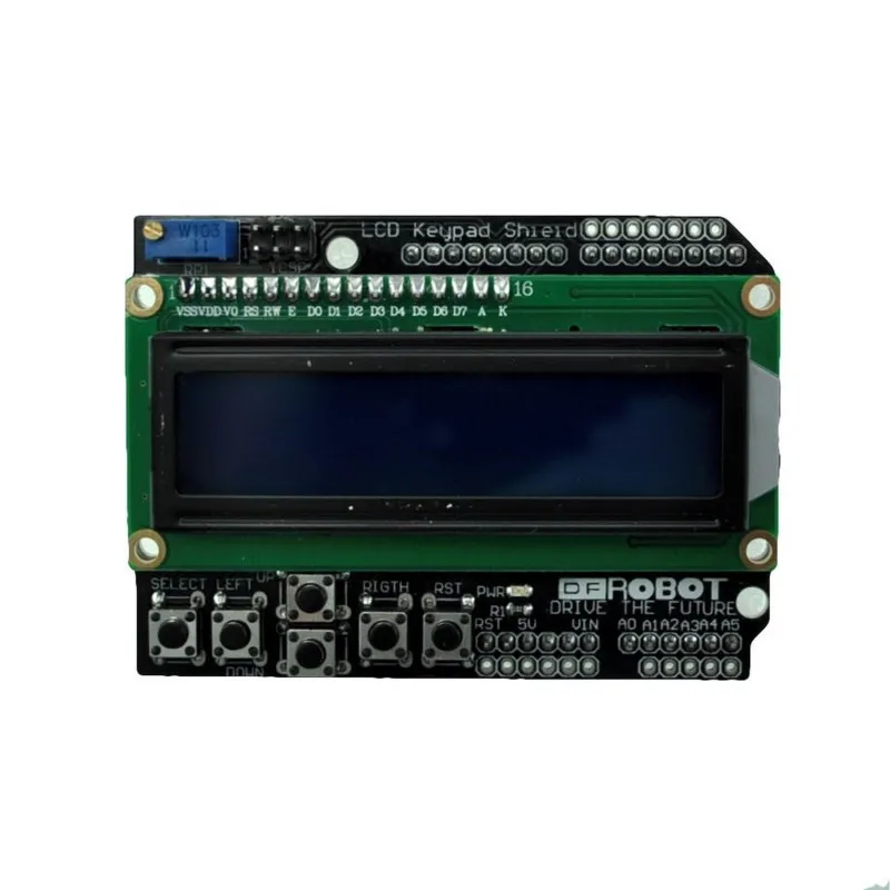 Lcd1602 Keypad Shield For Arduino [Arduino Compatible]