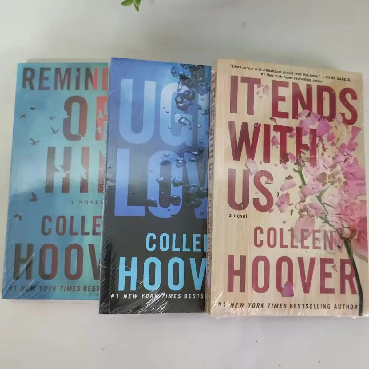 Reminders of Him/ It Ends with Us/ Ugly Love By Colleen Hoover Novels Book in English for Adult New York Times Bestselling