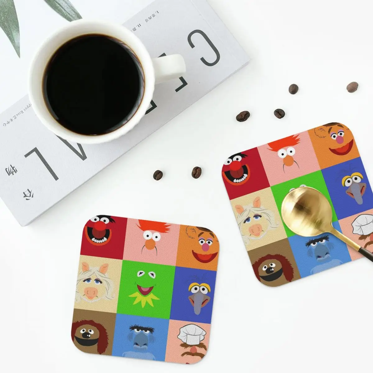 Muppets Coaster Baking Mat Table Decoration And Accessories Utensils For Kitchen Placemats For Dinner Table Napkins Coffee Mat