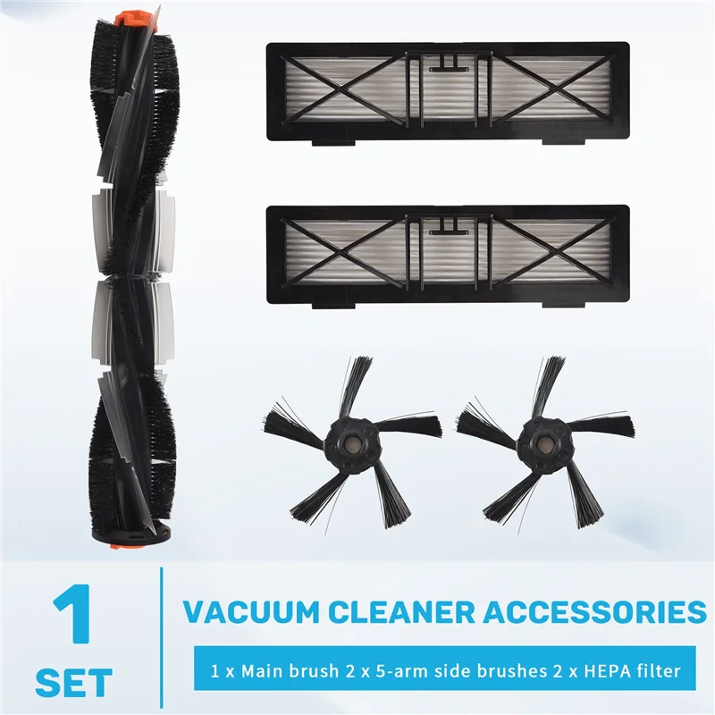 A44F-запасные части, роликовый фильтр основной щетки для Neato Botvac D85 D3 D5 D7, детали робота-пылесоса серии D