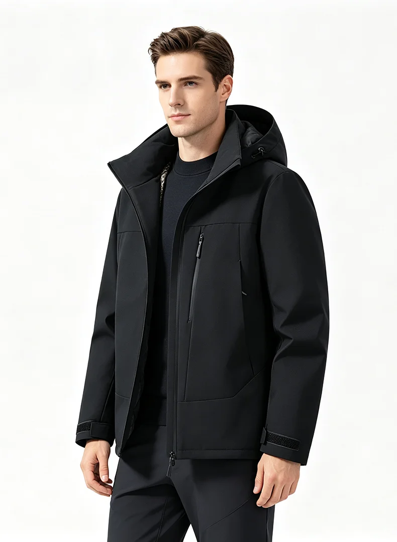 LNGXO Skianzug Herren Winter Thermisch Wasserdicht Winddicht Snowboardjacke Ski Klettern Wandern Baumwollgefütterte Snowboardbekleidung – Detail 19
