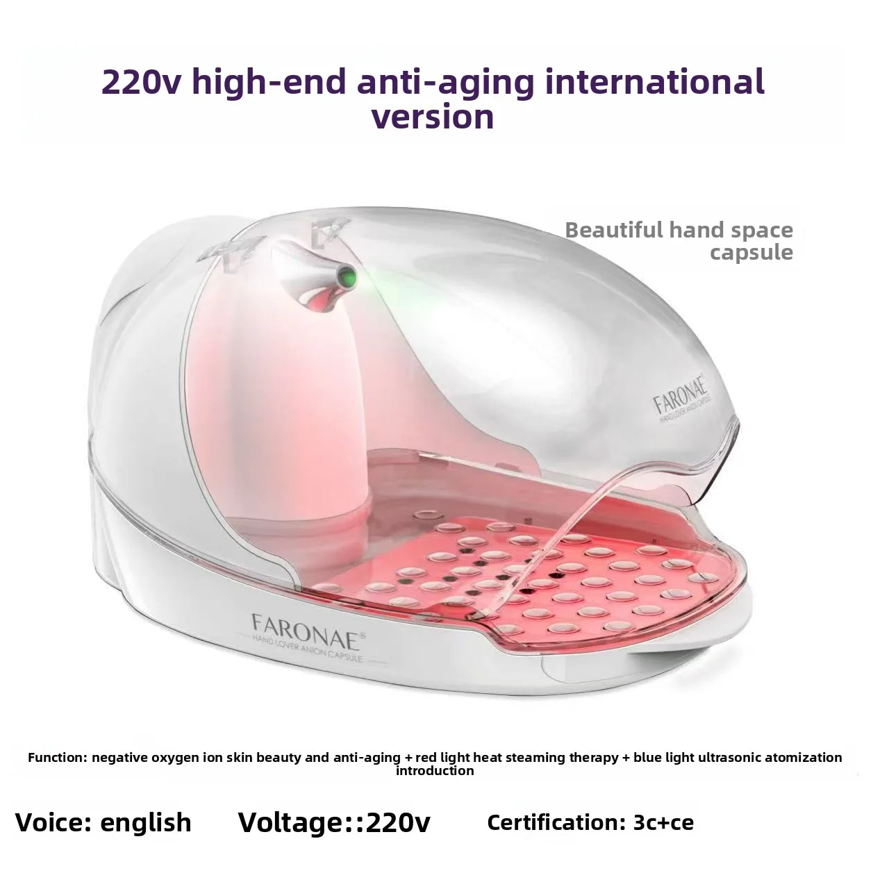 2026 Upgrade Hand Space Capsule, Multi Functional Intelligent Hand Care Tool