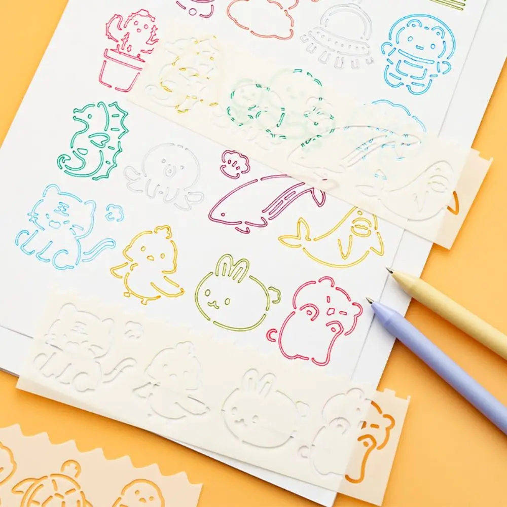 4 ピース/セットコピー用ステンシル中空描画テンプレートテンプレート定規 DIY クラフト DIY パターンレイヤリングステンシルエンボス塗装