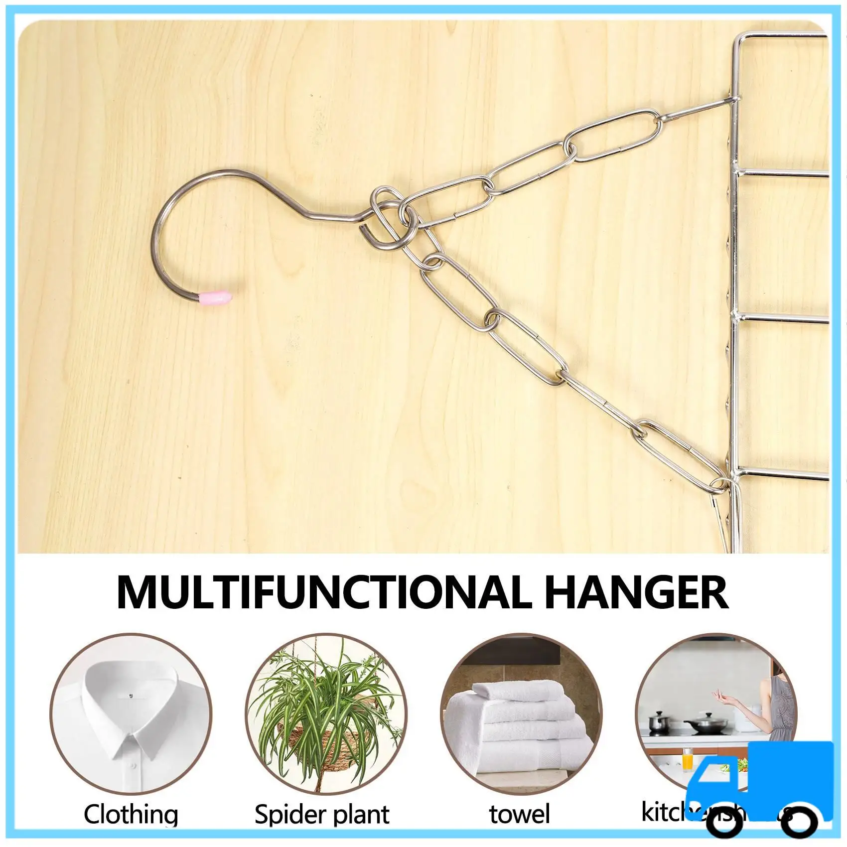 

Последняя многофункциональная сушилка для одежды, вешалка для сушки белья из нержавеющей стали для подвешивания одежды, полотенец, носков