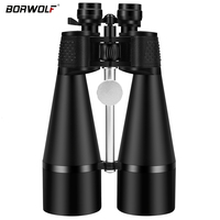 2023  BORWOLF Binoculars 25-75X80 HD  Military  Telescope for Bird watching Hiking Hunting Sport Watching The Moon