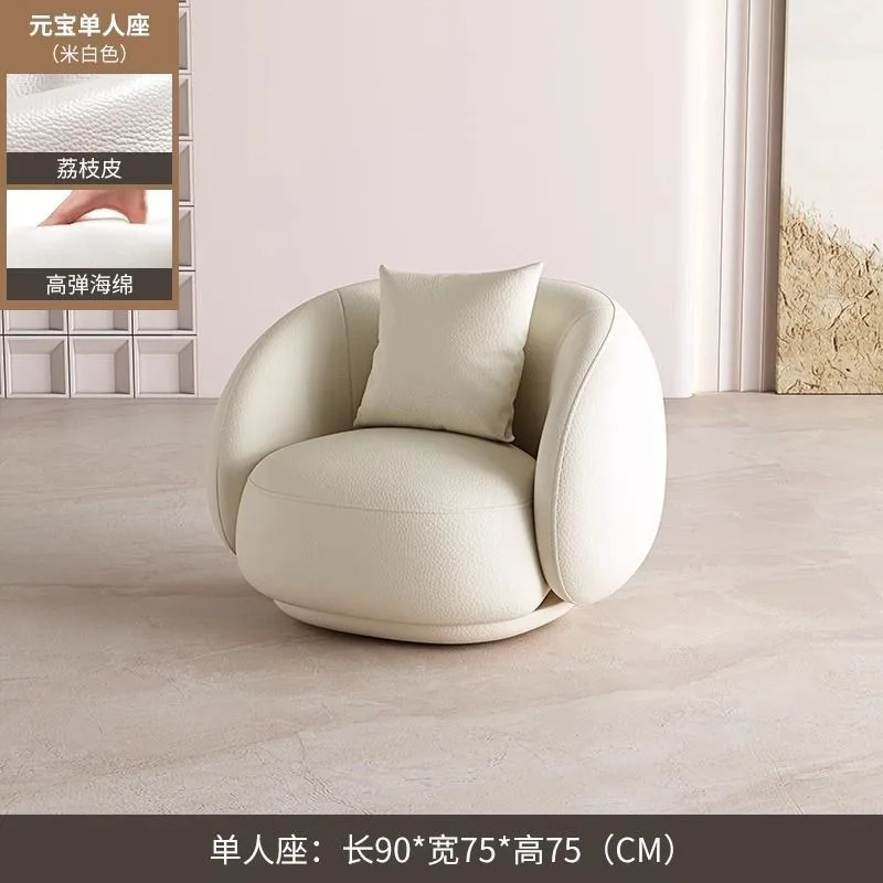 صالون تجميل استوديو الفندق، استقبال مريح بسيط للضيوف يتفاوضون مزيج الأريكة