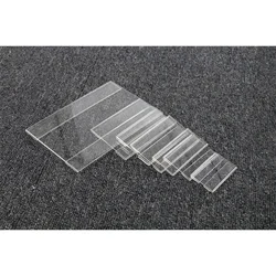 Self Adhesive Transparent Pocket Plastic Sign Display Holder Card Label Racks Tag Price Frame