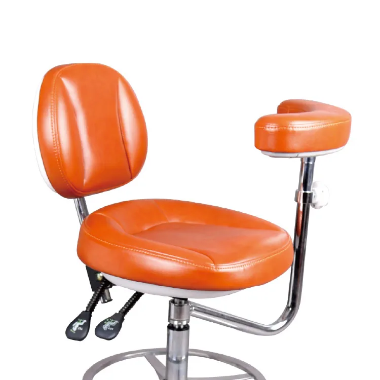 Stool Medical Use Hospital Saddle Chair Armrest Ergonomic Design Dentist Stool Adjustable Furniture Clinic Use