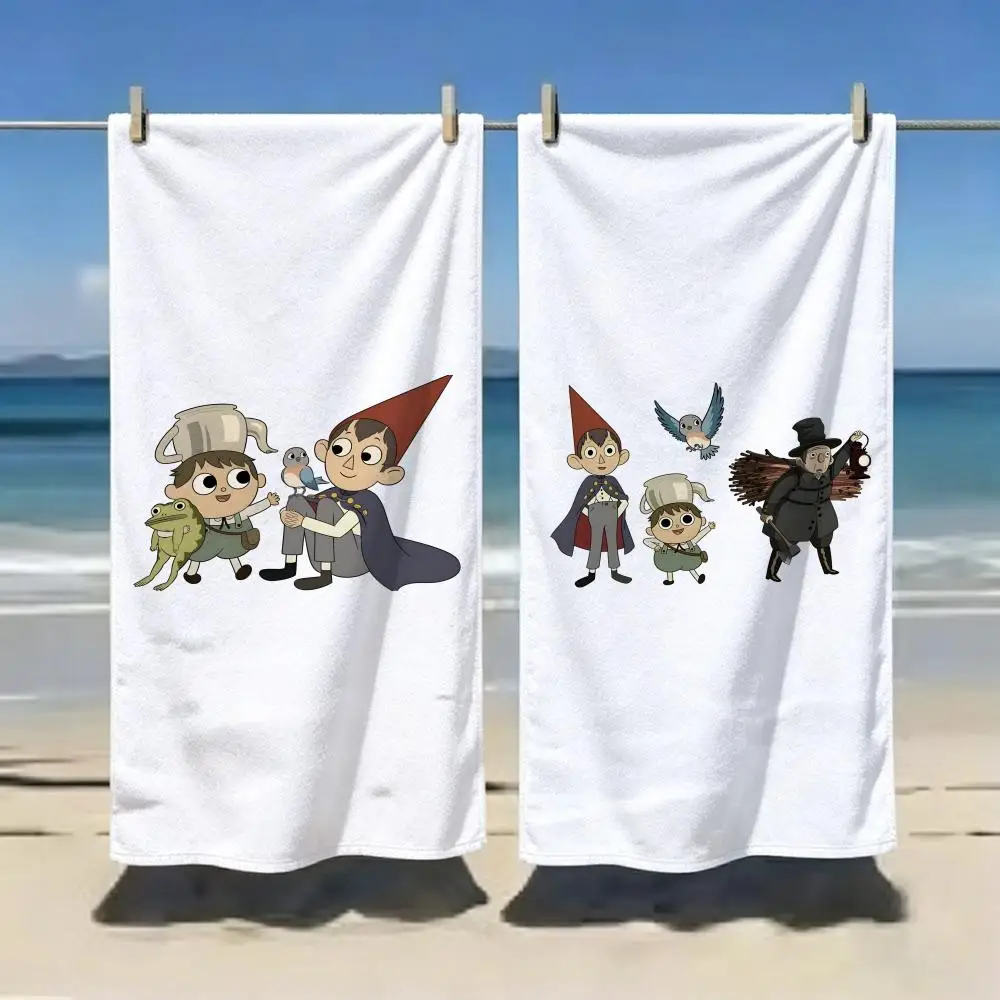 Adventure Anime O-Over the Garden Wall Towel Microfiber soft Beach Towel for Travel Fitness Sauna Bathing Camping