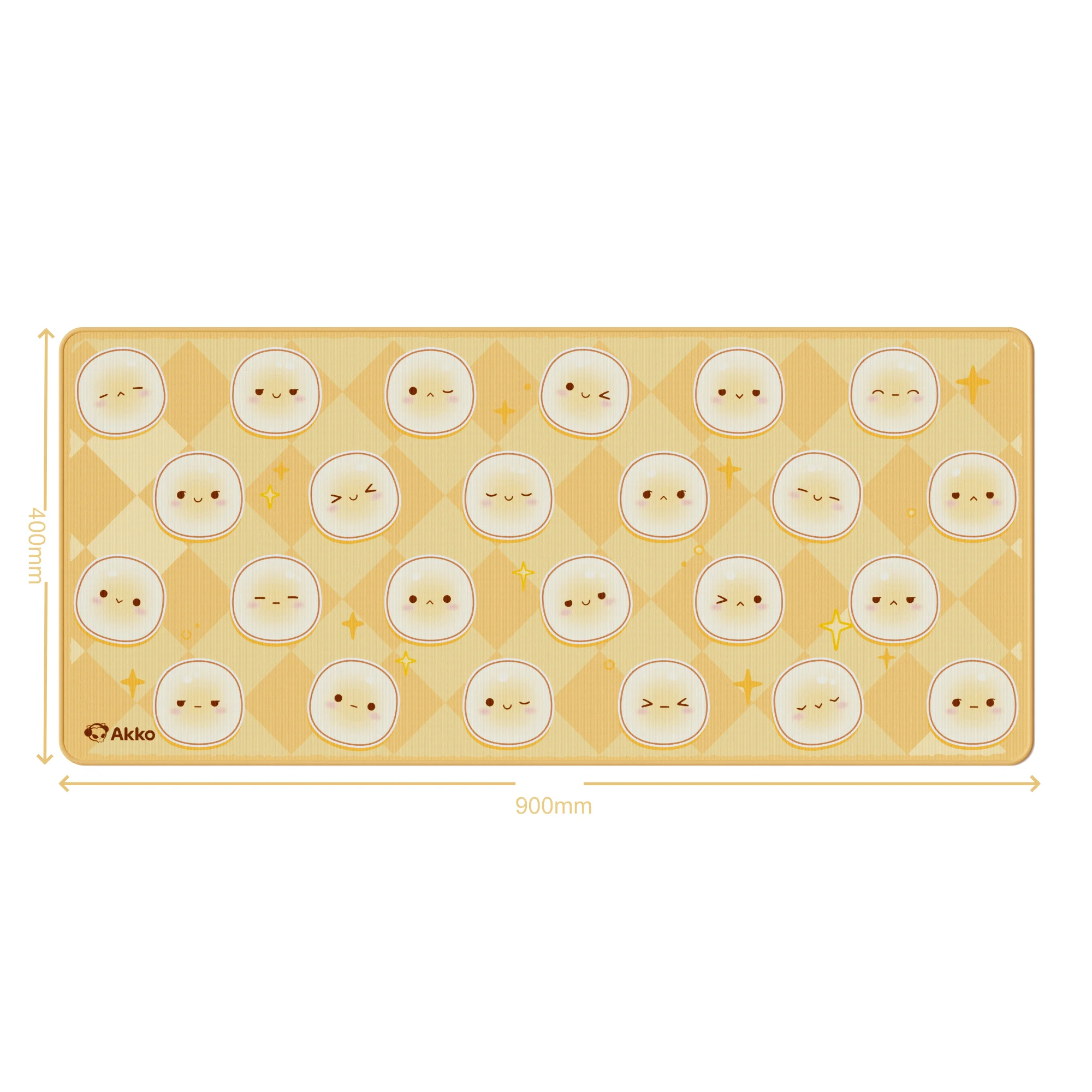 Akko Bun-Wonderland Mouse Pad Large Size 900x400 Rubber Mousepad Desk Pad Gamer Computer Accessories Thick Seam Edge for Gaming