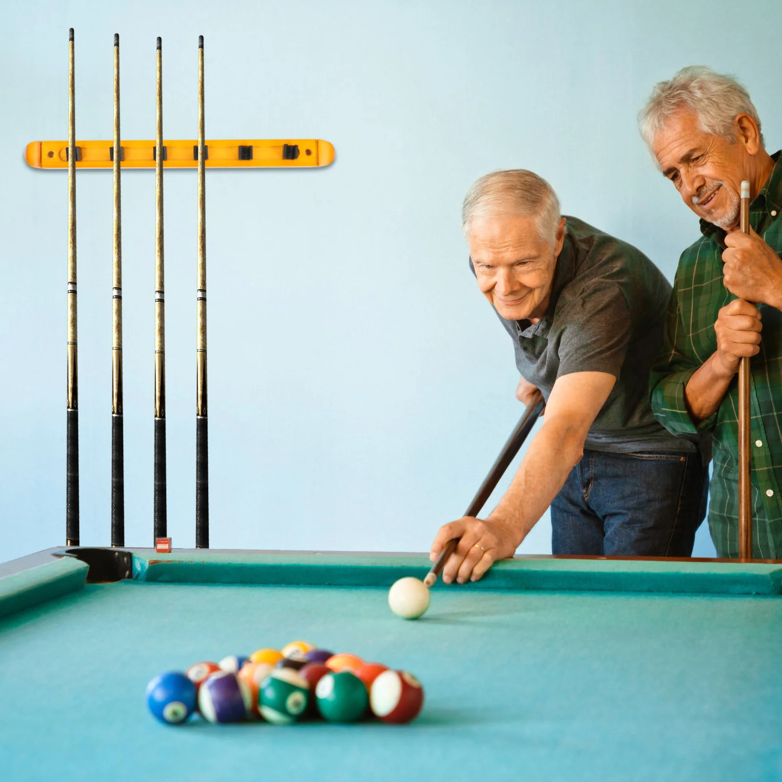 

Wall Mountable Cue Holder Multi Wall Cue St Hole Pool Stick St Abs Durable Storage Display Pool Stick Holder Racks