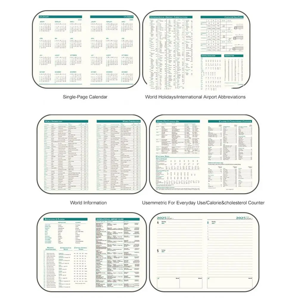 Time Management 2026 Schedule Planner Notepad Wear-resistant Efficiency A5 English Daily Plan Notebook To-do List 365 Days