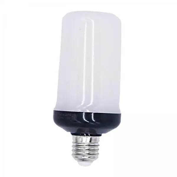2xE27 Base Bulb Flame Flickering Fire Light Bulb for Party Indoor Outdoor Home E27 Yellow Light