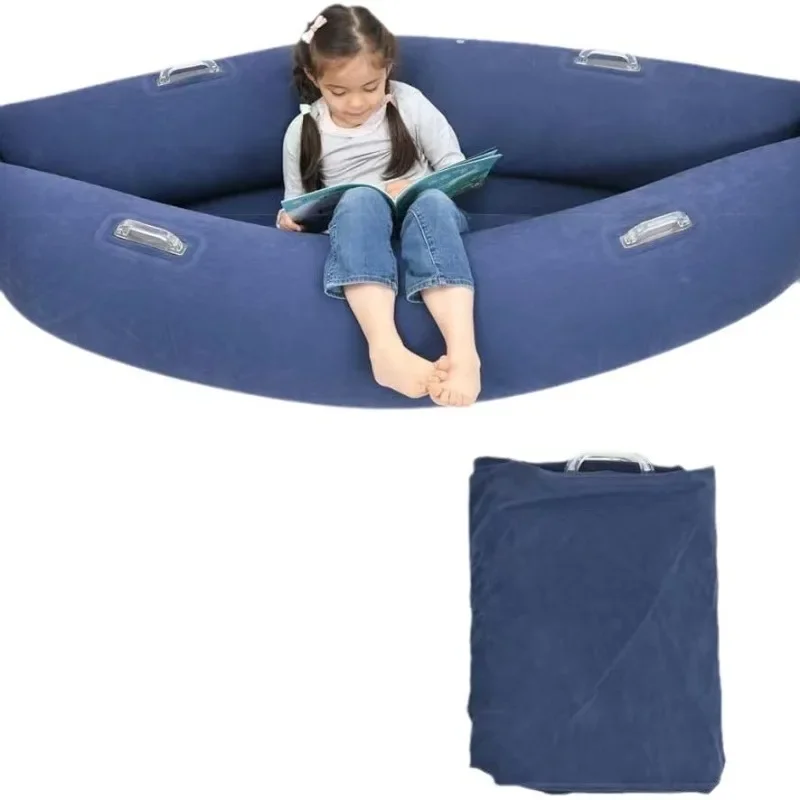 

Надувной диван-подушка из ПВХ с флокированием для отдыха