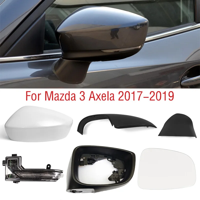

Автомобильная осветительная лампа, стеклянная рамка для зеркала заднего вида, нижняя базовая крышка для Mazda 3 Axela M3 2017 2018