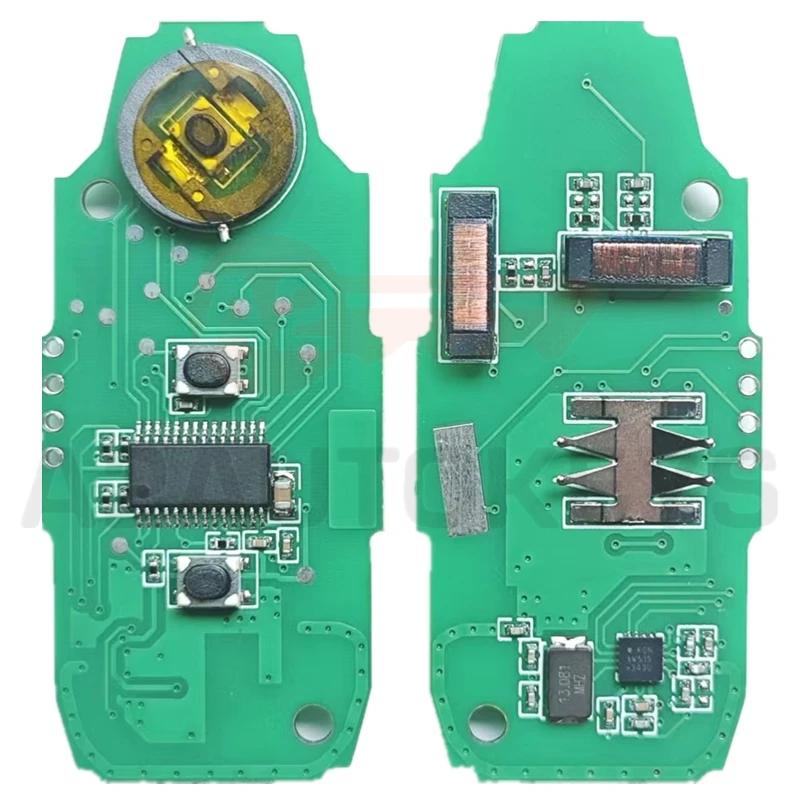 A2AUTOKEYS KR55WK48801 433 MHZ 4D63 ID83 80Bit Chip For Ford Focus C-Max Mondeo Kuga Fiesta B-Max Auto Smart Remote Car Key