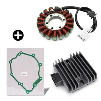Rectificador regulador de bobina de estator con reemplazo de junta para Yamaha YZF-R6 YZF R6 YZF600 2006-2016 2011 2012 2013 2014 2015 YZFR6