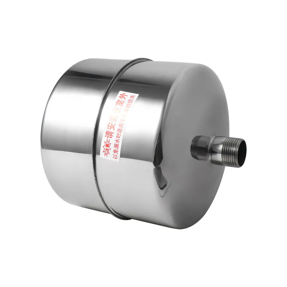 

Stainless Steel Water Pump Pressure Tank Male Thread Corrosion Resistant Pump Pressure Control Tank Leakage Free Easy To Install