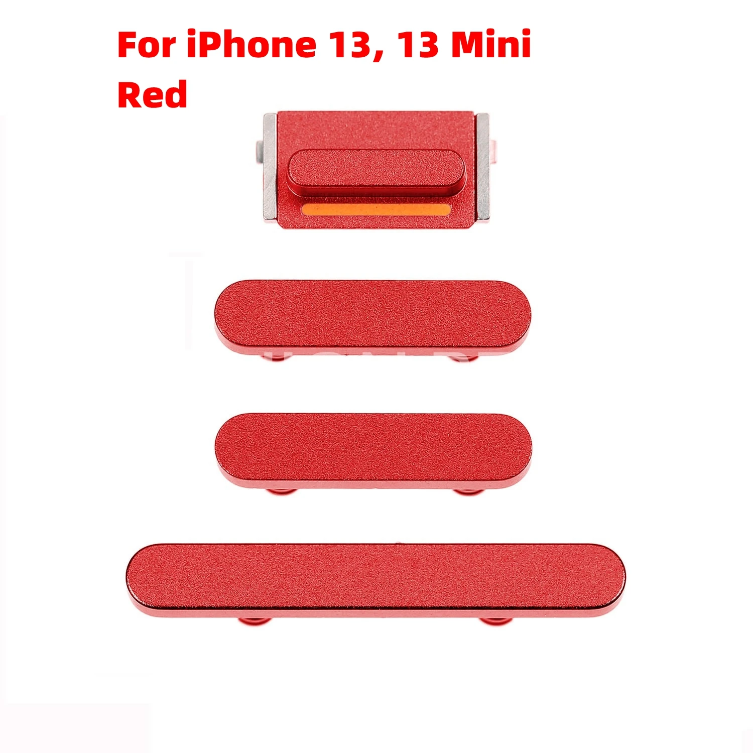 For iPhone 13 , 13 Pro Max Mini  Volume Vibrate Key Switch Power Button Lock Side Button Full Set Smartphone Replacement Parts