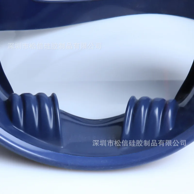 

Full Body 2023 New Frameless Oval Diving Mask 180° HD Wide-angle Field Of View Tempered Glass Swimming Goggles