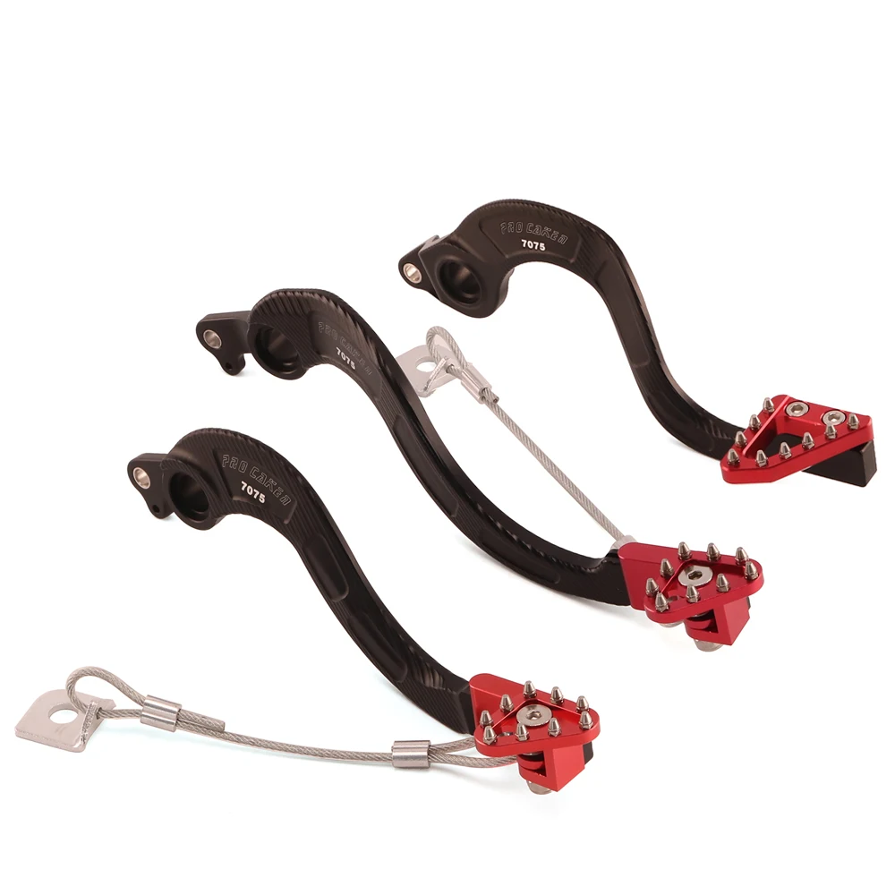 

7075 Aluminum Rear Foot Brake Lever Pedal For HONDA CRF150R CRF250R CRF250X CRF250RX CRF450R CRF450RX CRF450X CRF Motorcycle