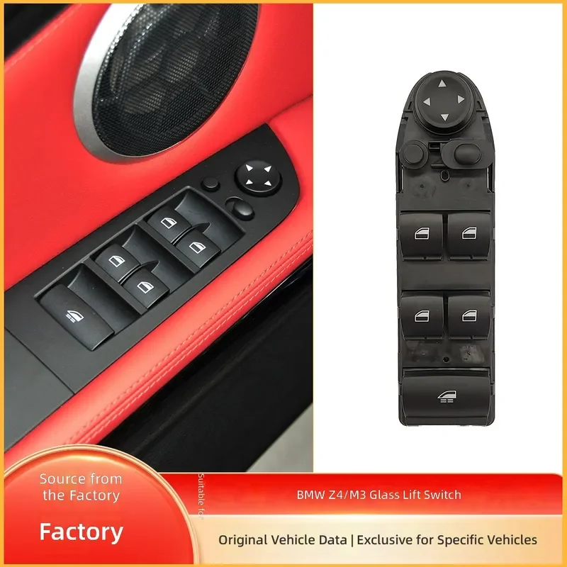 For BMW M3 E93 Z4 E89 Left Front Window Switch 61319217365 Electric Glass Lift Control Button