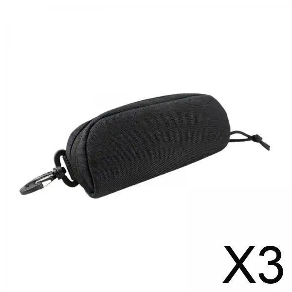 

3x футляры для очков, пыленепроницаемые, ударопрочные, на молнии, для хранения солнцезащитных очков