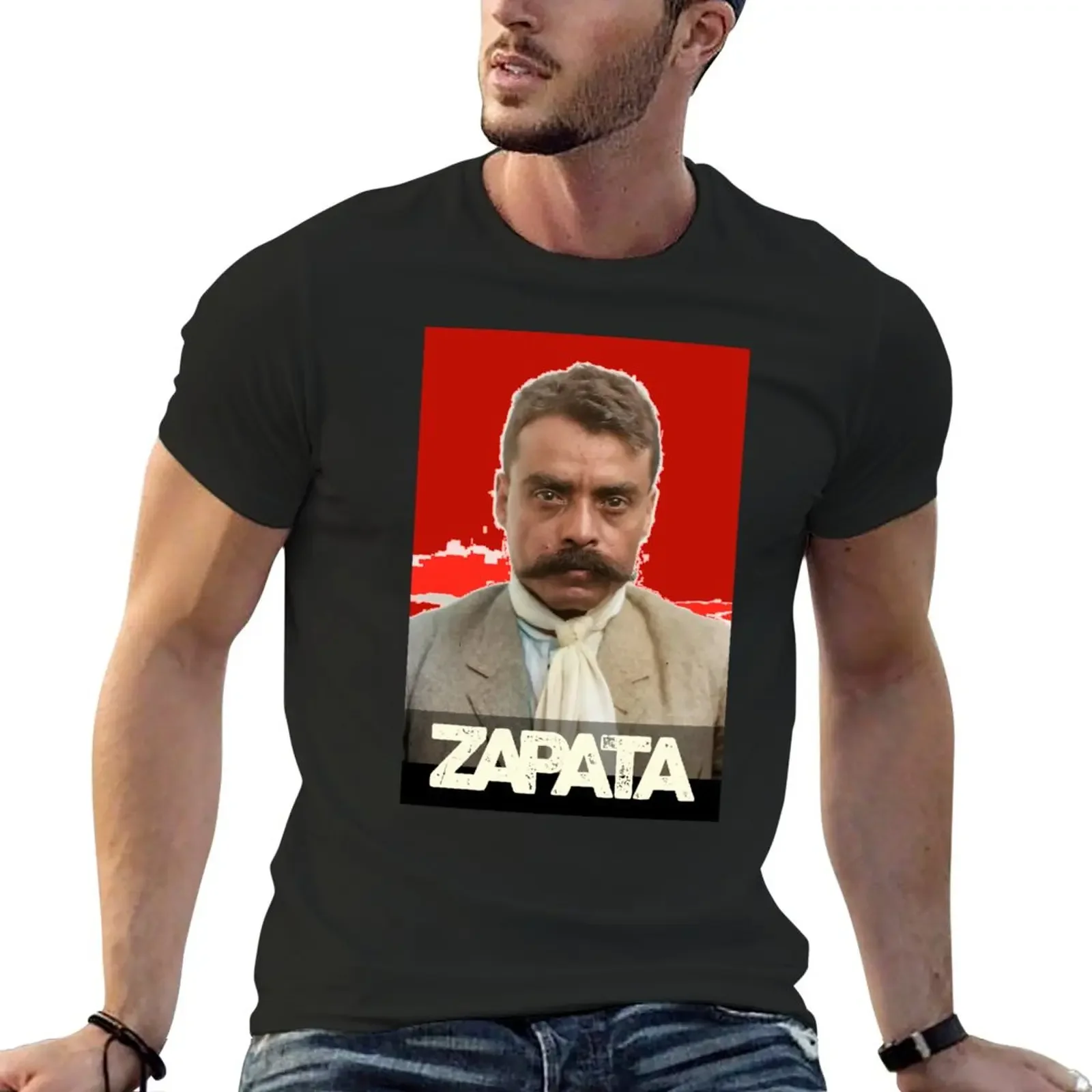 

New ZAPATA T-Shirt quick drying shirt graphics t shirt mens graphic t-shirts hip hop